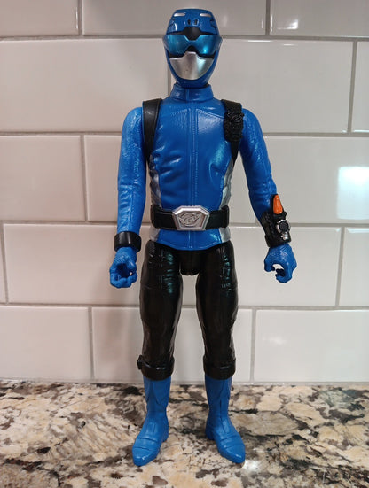 2018 Power Rangers 12" Lighting Collection Beast Morphers Blue Ranger Large
