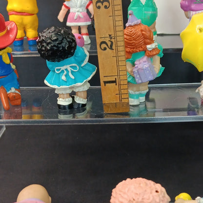 12pcs Cabbage Patch Action Figures Small Babies CPK Vintage Cake Toppers CN