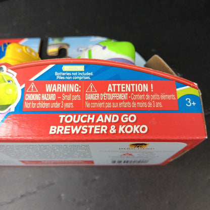 Chuggington Motorized Series Touch And Go Brewster & Koko Sealed New In Box