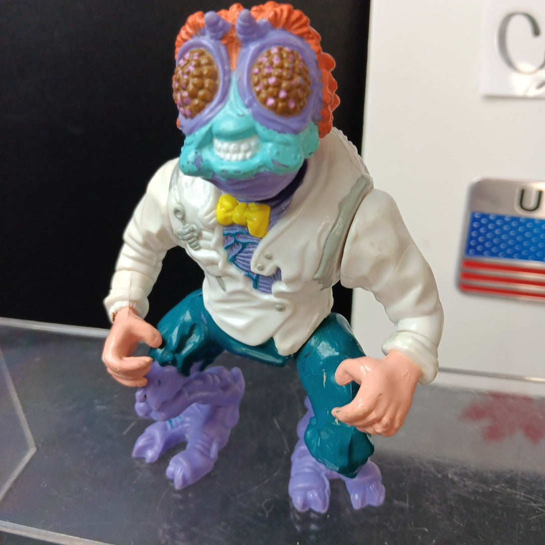 Vintage 1989 Baxter Stockman Teenage Mutant Ninja Turtles  Action Figure