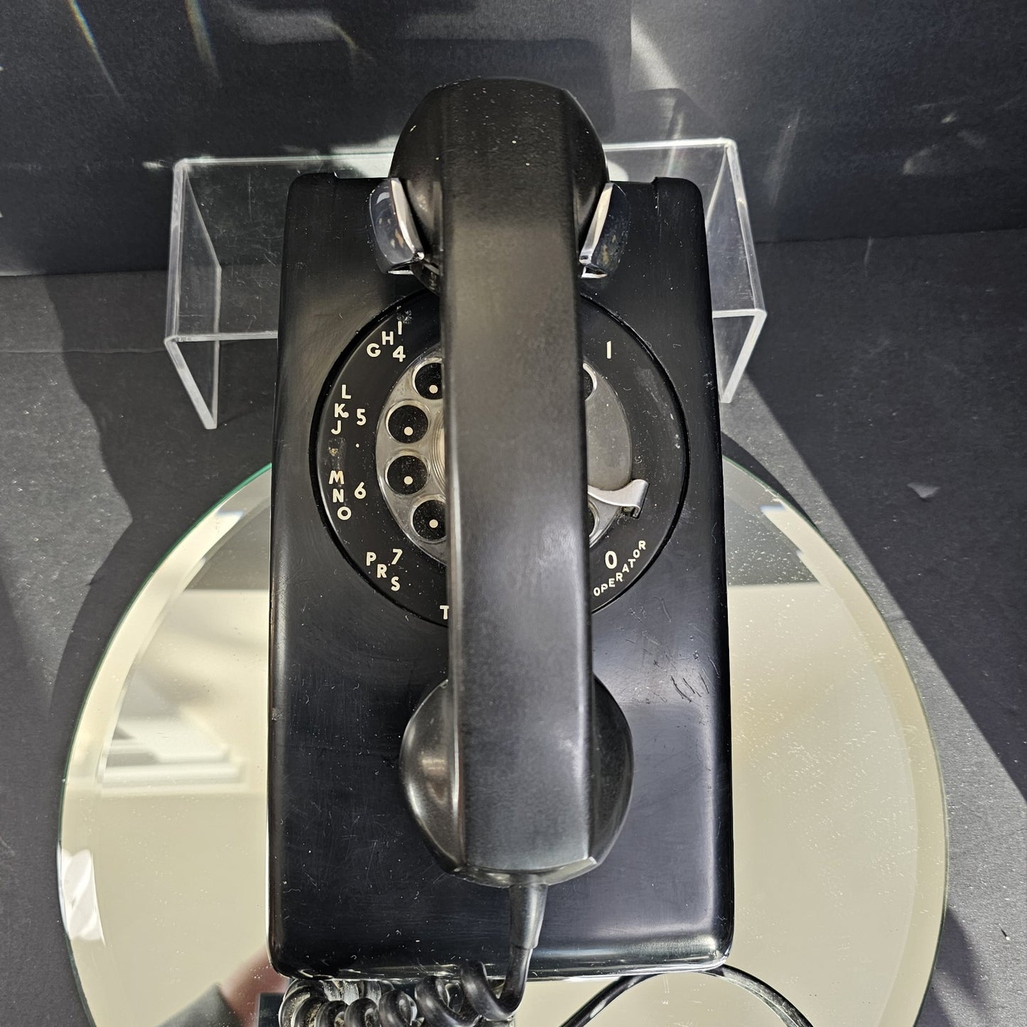 Northern Electric Rotary 1961 Wall Telephone #554 With Cord, Untested, Canada