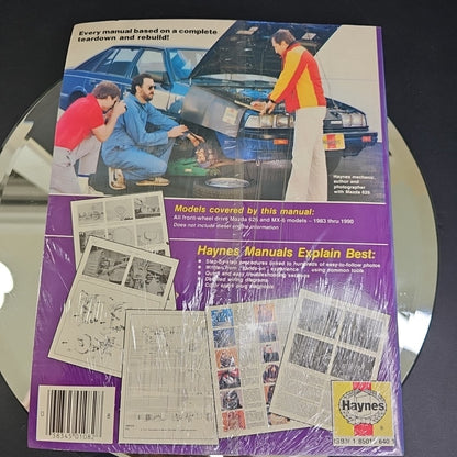 NEW SEALED Mazda 626 MX-6 Haynes 1082 Automotive Repair Service Manual 1983-1990