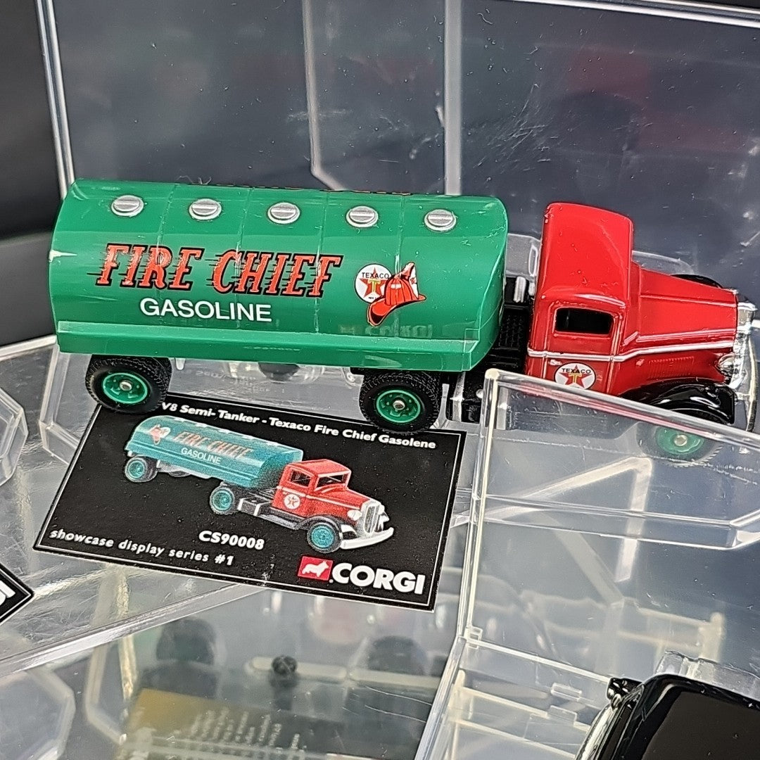 Corgi Diecast Showcase Series #1: 6pcs Cars Trucks Bus Tanker Texaco Delivery
