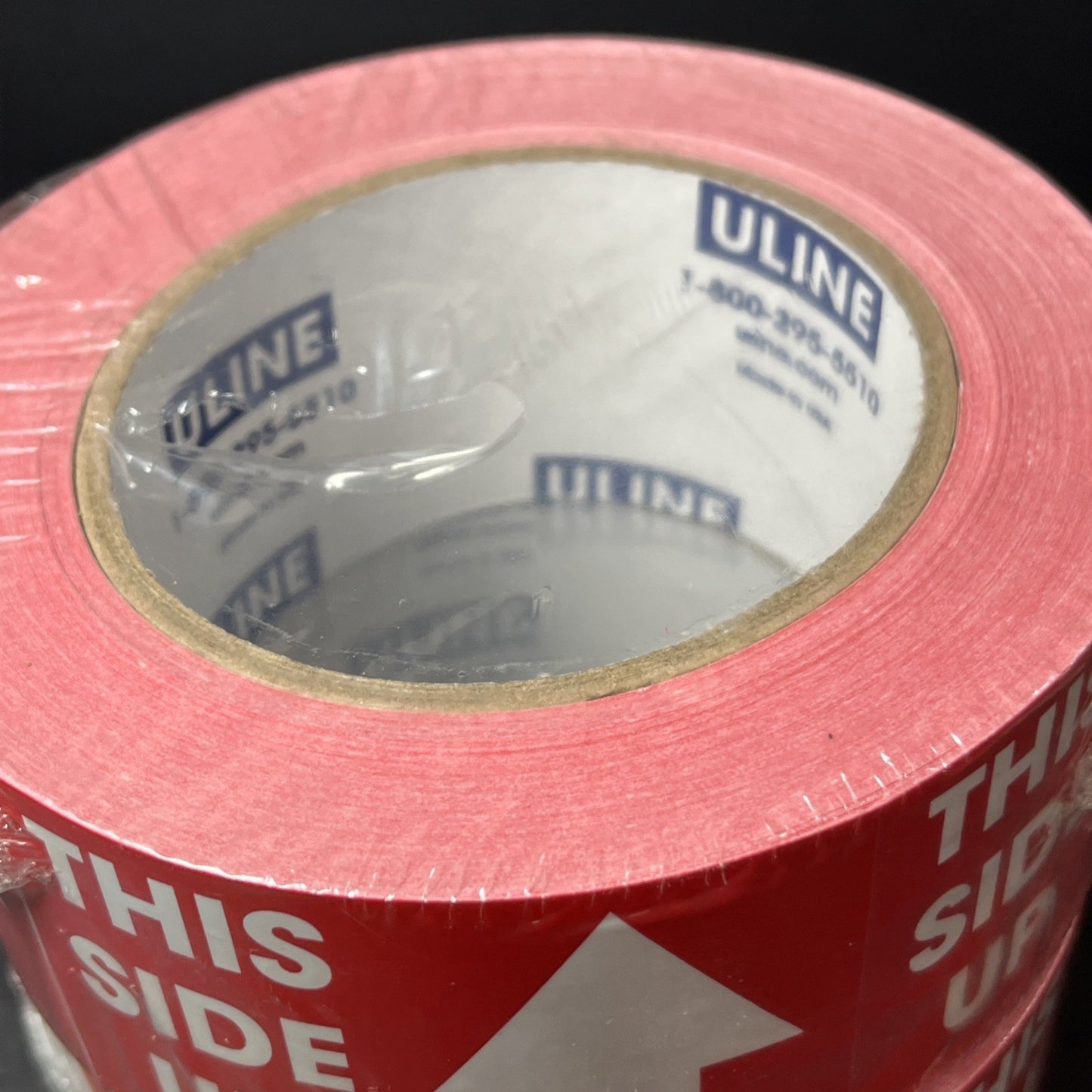 This Side Is Up Stickers 2 Rolls ULINE S-6200 Sealed 500 Per Roll 2x3" USA