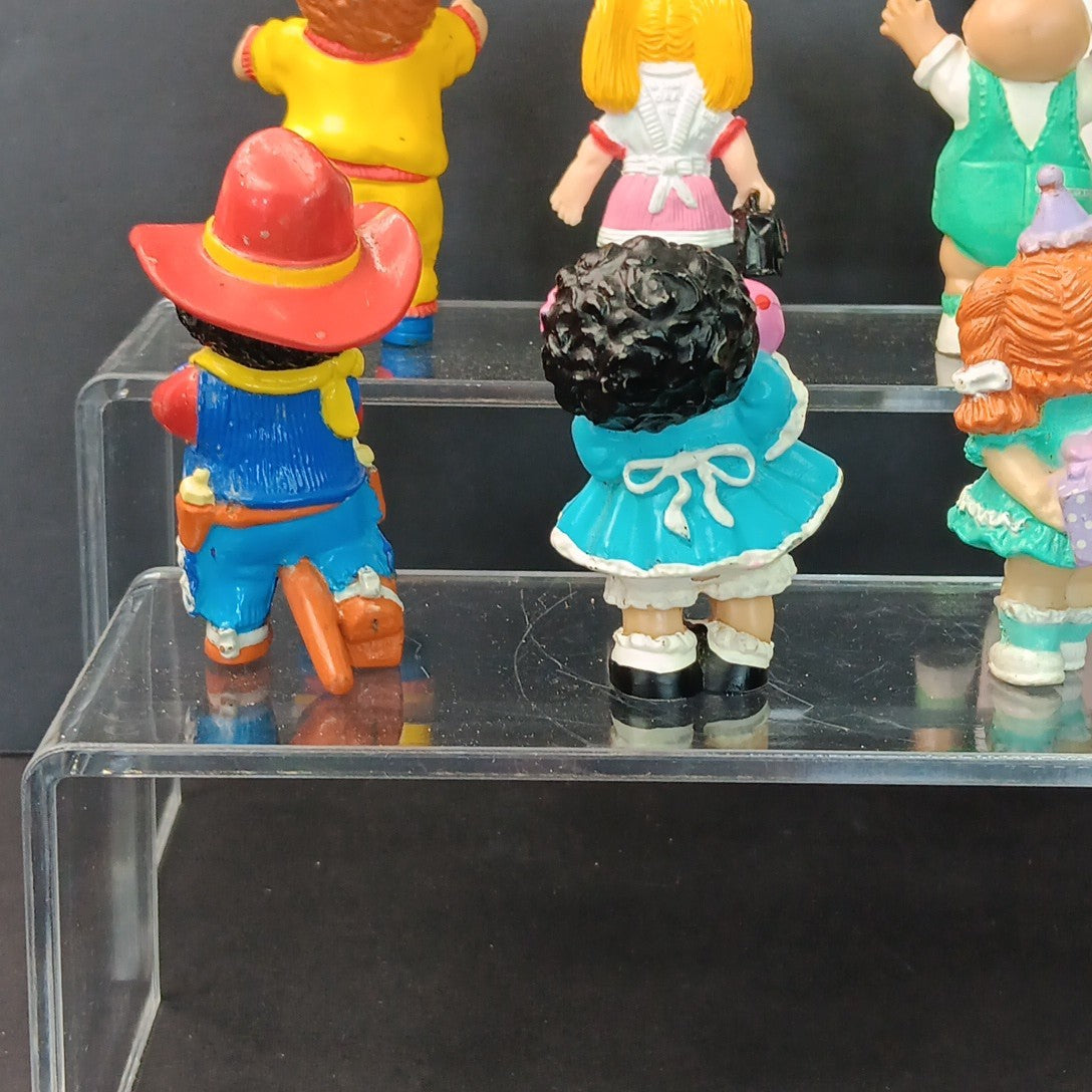 12pcs Cabbage Patch Action Figures Small Babies CPK Vintage Cake Toppers CN