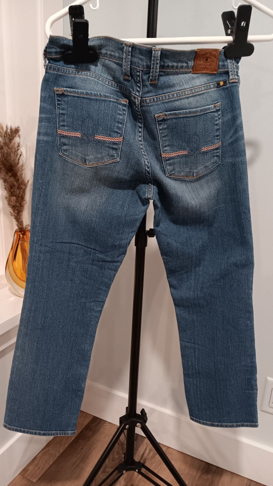 Size 6 / 28 Lucky Brand Sofi Capri Womens Jeans Stretchy CN