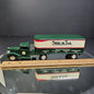 Ertl Snap-On 1948 Diamond T Tractor Trailer Die-Cast Metal Coin Bank Read