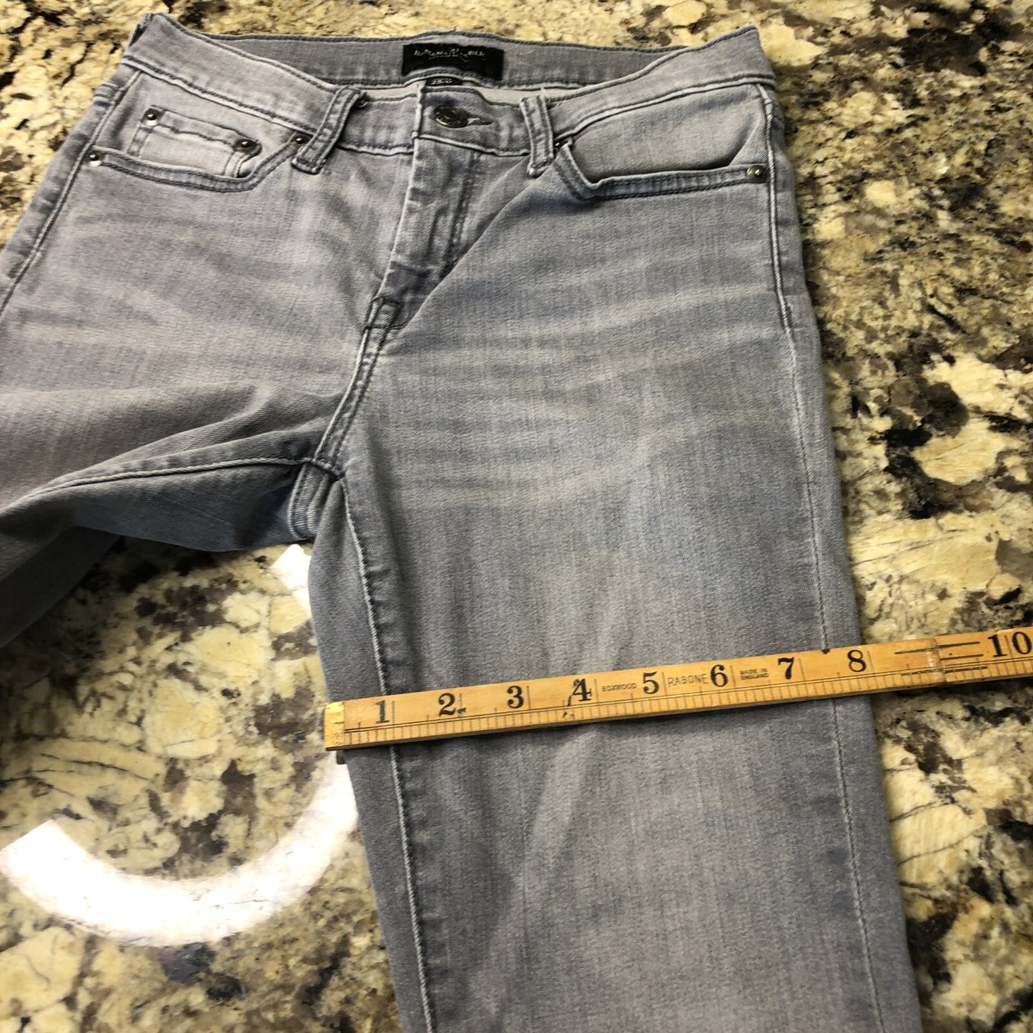 Size 25/0 Banana Republic High Rise Skinny Women Stretchy Jeans Distressed PK