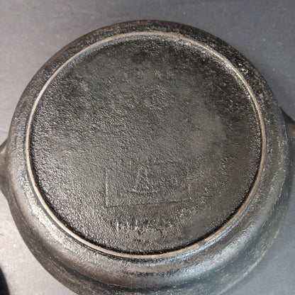 3 X Small Cast Iron Pans For Camping RV Travel Eggs Etc. Owl See Photos