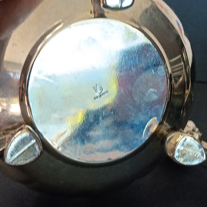 Pair Of Silver Plated Candelabras Lotus Flower Candle Holders. Read. No Candles