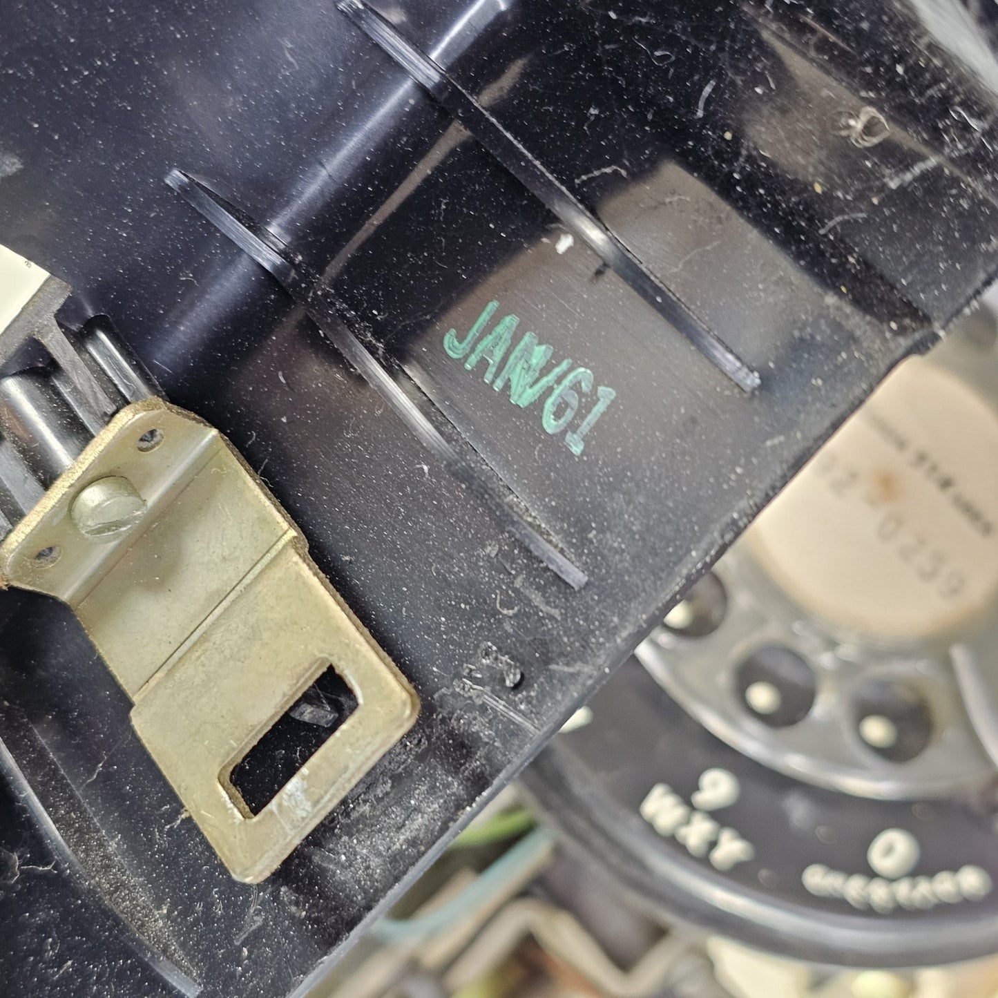 Northern Electric Rotary 1961 Wall Telephone #554 With Cord, Untested, Canada