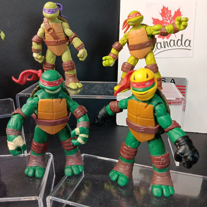 Teenage Mutant Ninja Turtles TMNT Action Figures Set Of 8 Figurines 2012-13 CN