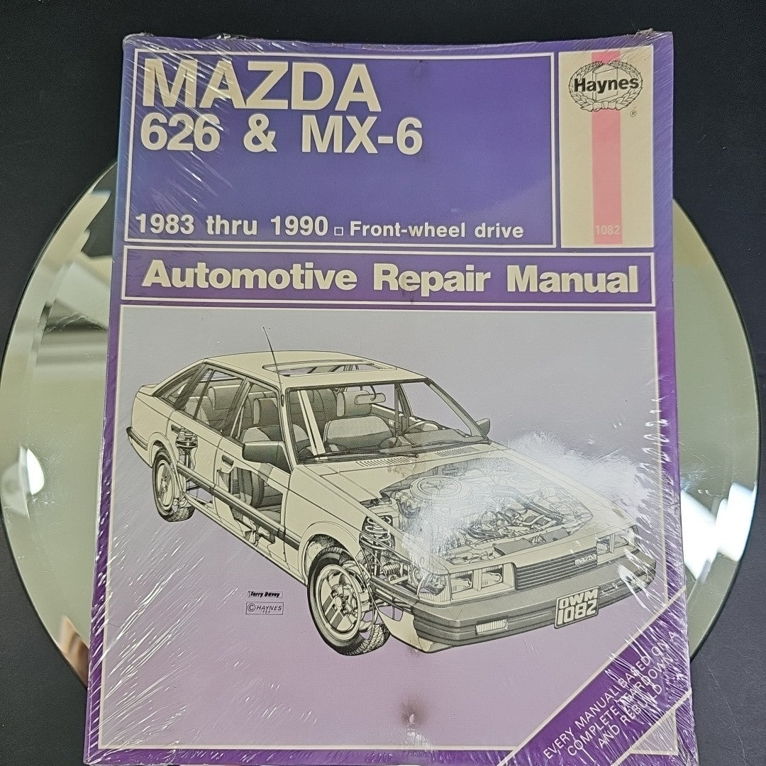 NEW SEALED Mazda 626 MX-6 Haynes 1082 Automotive Repair Service Manual 1983-1990