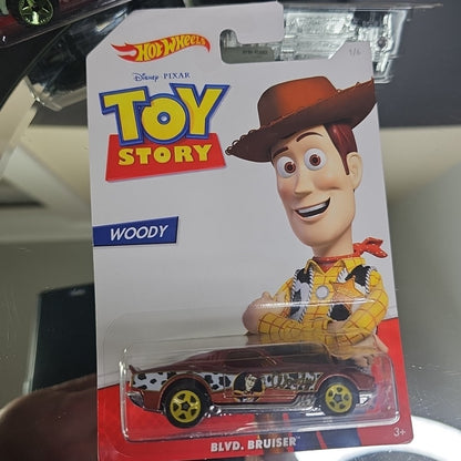 Toy Story Diecast Car Set of 3 Rex Woody Lightyear Chevelle SS