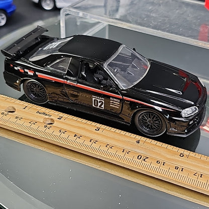 Skyline GT-R, Ferrari F40 And Two Dodge Vipers RT/10 And GTS Diecast Cars CN