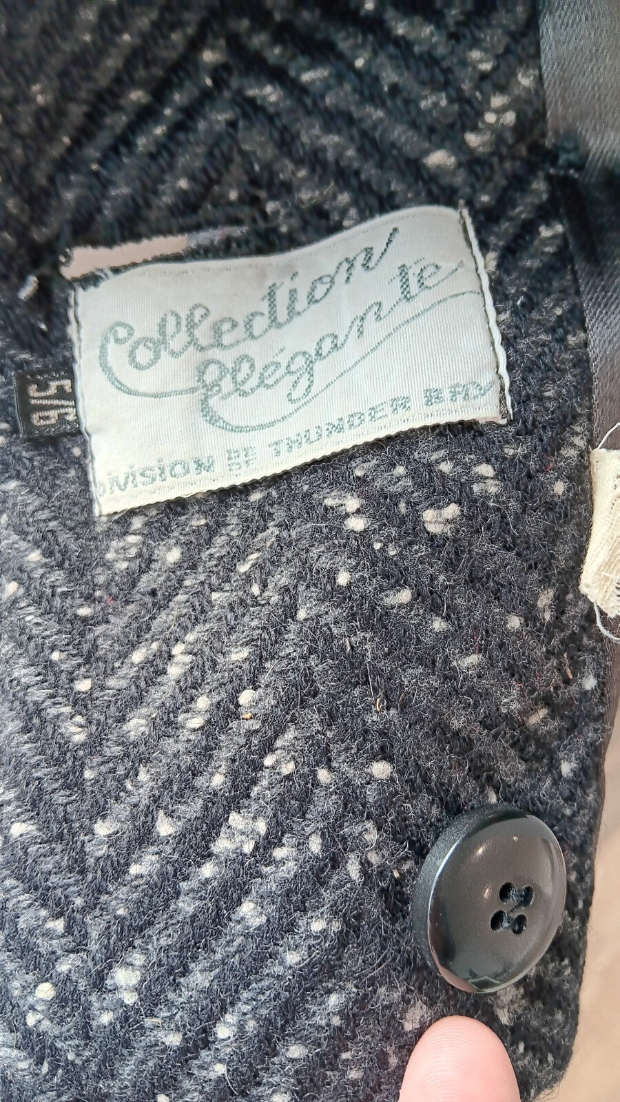 Vintage Wool Peacoat 5/6 Women Collection Elegante Thunder Bay Romania  Pea Coat