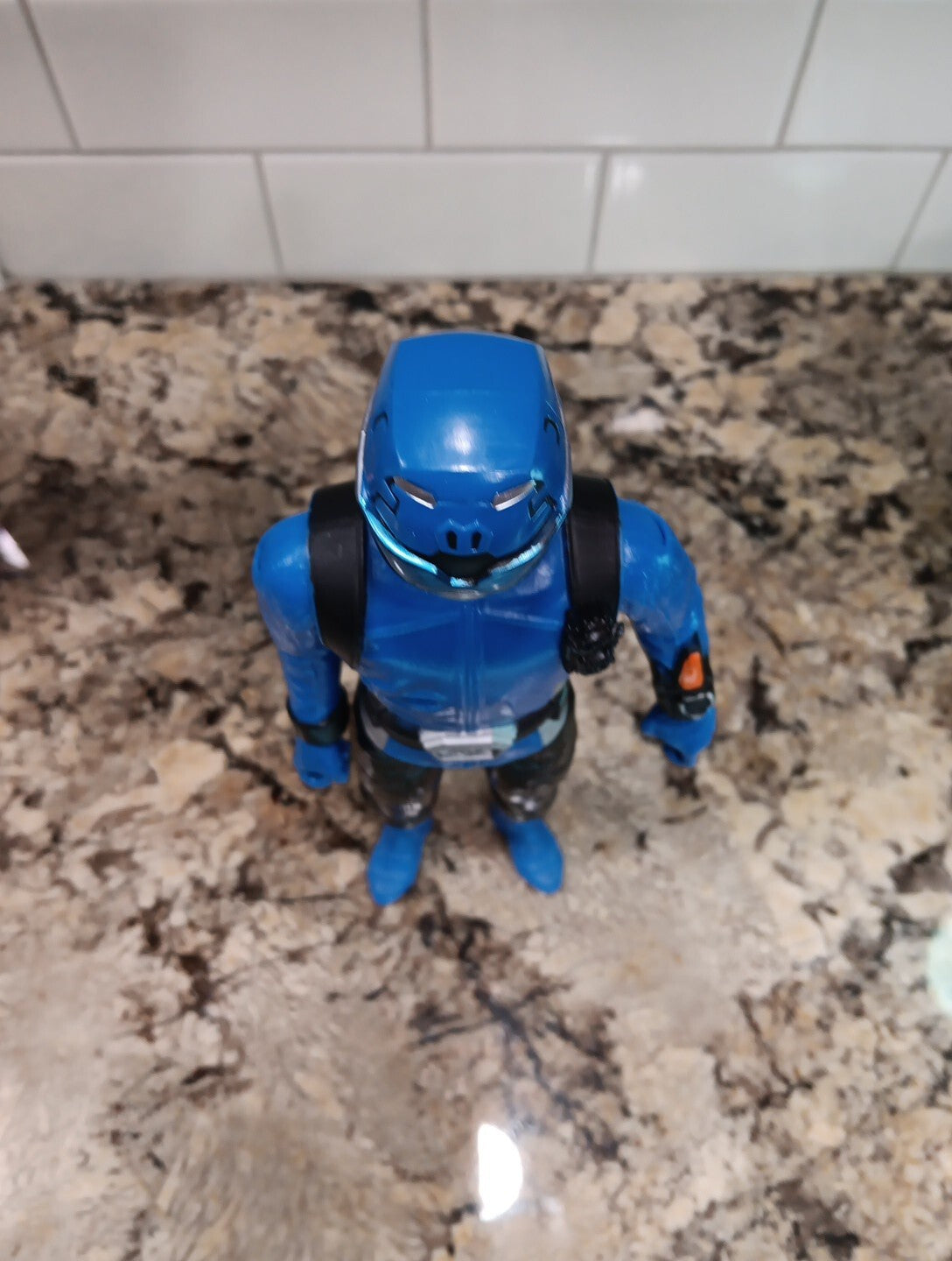 2018 Power Rangers 12" Lighting Collection Beast Morphers Blue Ranger Large