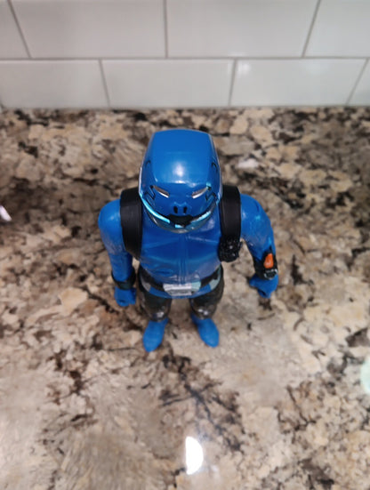 2018 Power Rangers 12" Lighting Collection Beast Morphers Blue Ranger Large