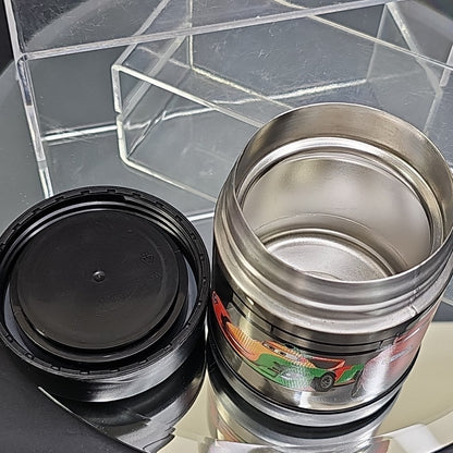 Disney Princess Minecraft And Cars Hot Cold Thermos Steel Food Jar (10oz) 3pcs