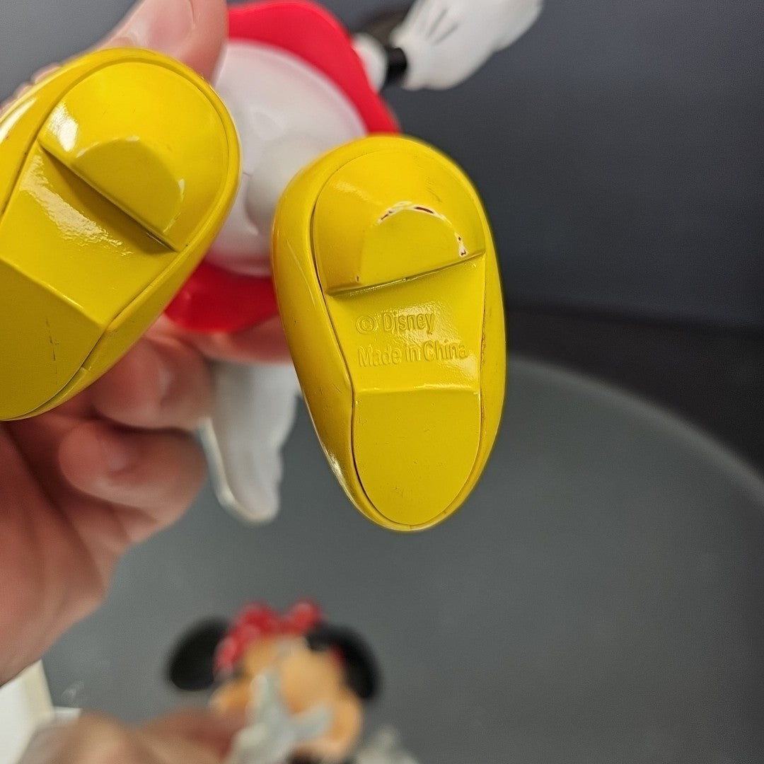 Vintage Minnie Mouse Articulated Figurine Walt Disney 8" Toy