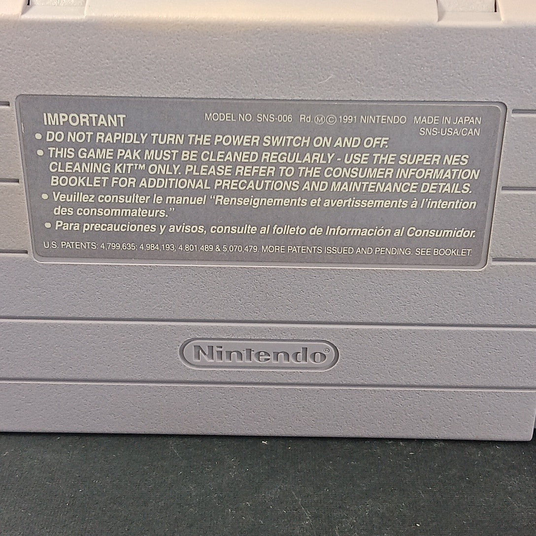 Super Mario World (Super Nintendo, 1991) Cartridge And Manual JP