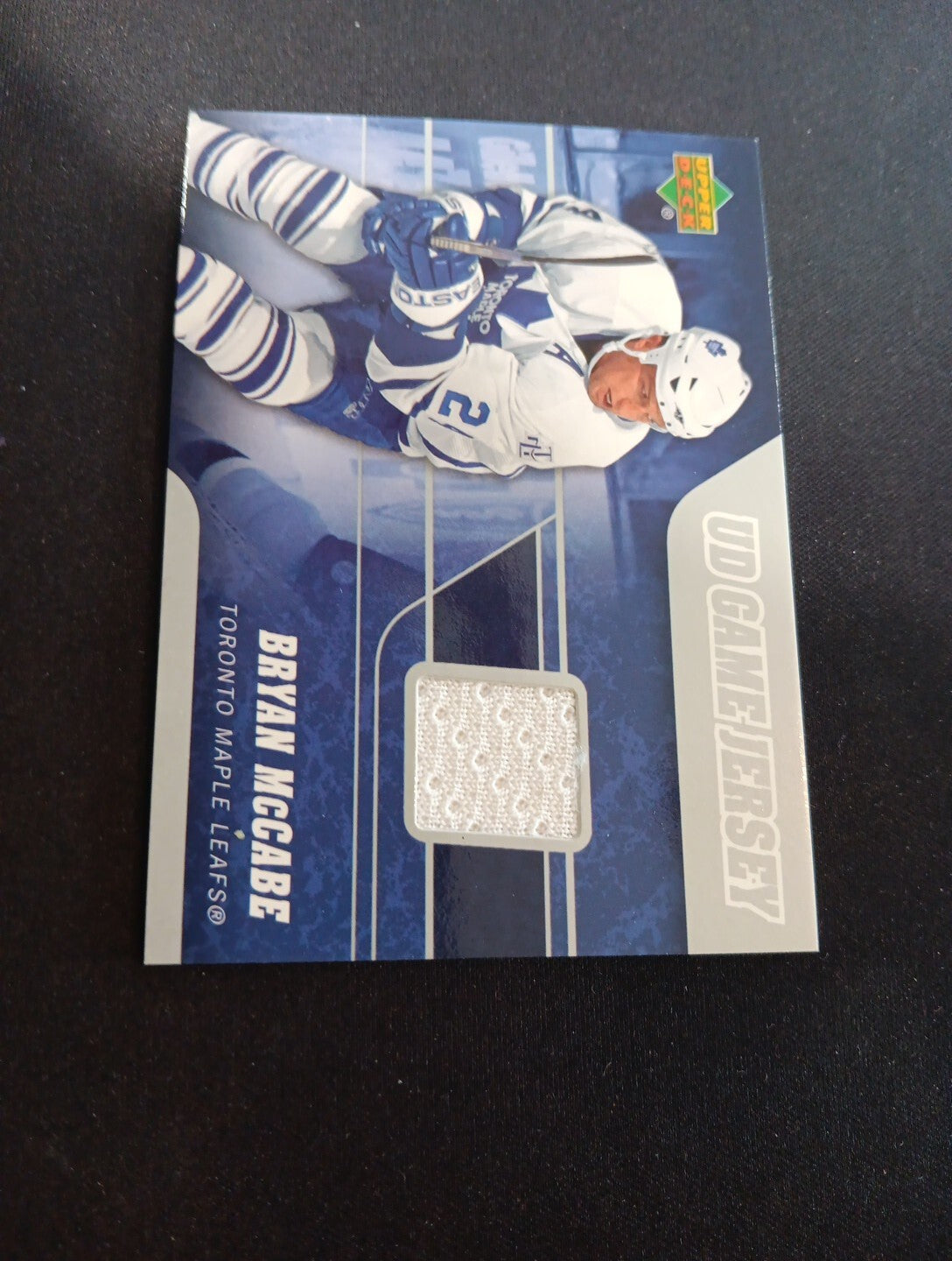 2006-07 Upper Deck Series 2 UD Game Jersey Bryan McCabe #J2-BR