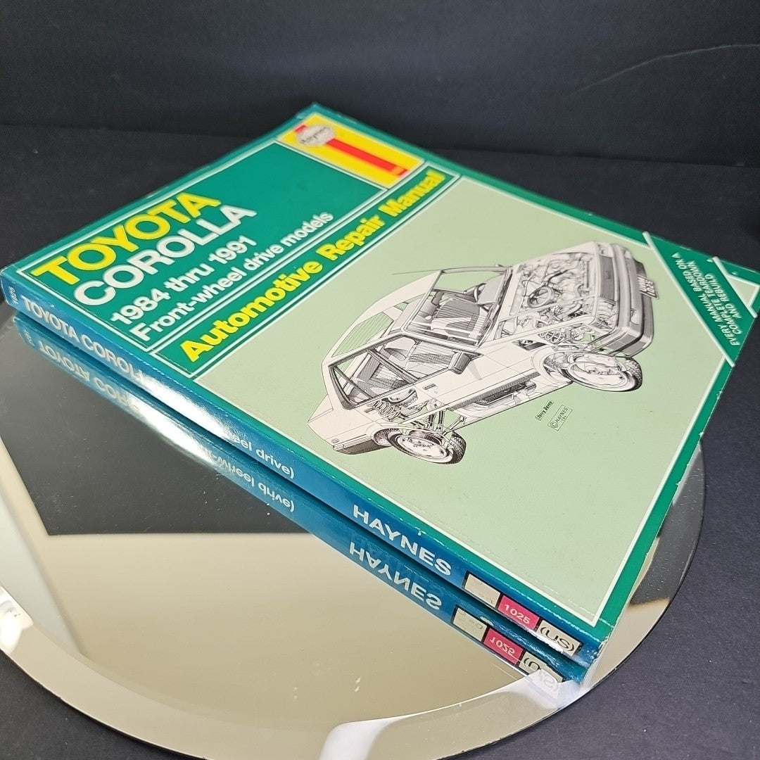 Haynes Toyota Corolla 1984-1991 Repair Manual Front-wheel Drive Models- 1025