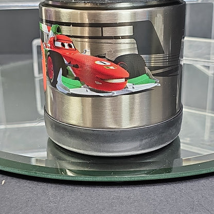 Disney Princess Minecraft And Cars Hot Cold Thermos Steel Food Jar (10oz) 3pcs