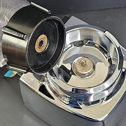 Vintage 1960s Osterizer Model 651 Pulse Matic Multi Speed Blender Chrome USA