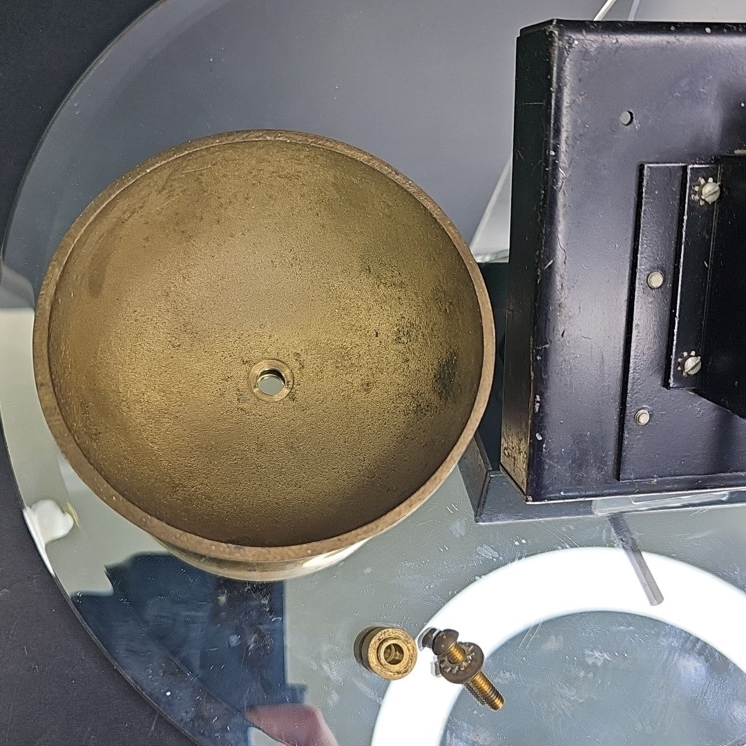 Unelco 283-J Telephone Bell Ringer Brass Bell 4V DC 1.6 Amp Vintage CANADA