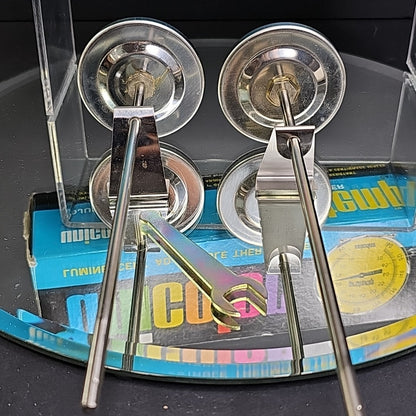 TWO Unicolor Protemp Thermometer Cat 348 Photo Lab Adjustable Luminescent