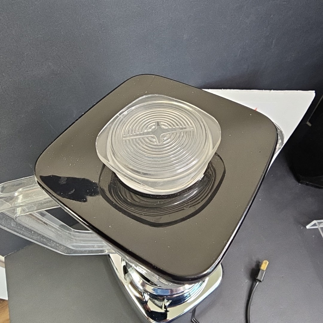 Vintage 1960s Osterizer Model 651 Pulse Matic Multi Speed Blender Chrome USA