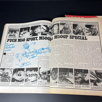 Vtg. 9x Motor Cycle Mechanic Magazines 1973 - 1976 Bikes Printed In England