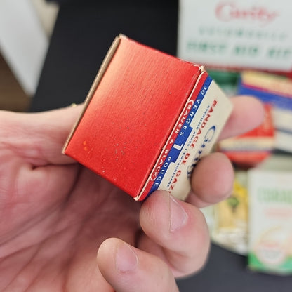 Vintage CURITY Automobile First Aid Kit Bauer & Black Near Completely Full WOW!