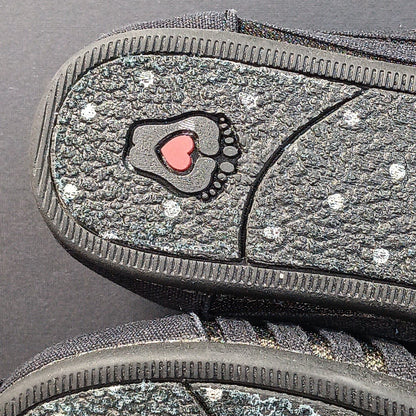 Bobs from Skechers Womens Black Canvas Mesh Slip on Ballet Flat Size 6.5 CN