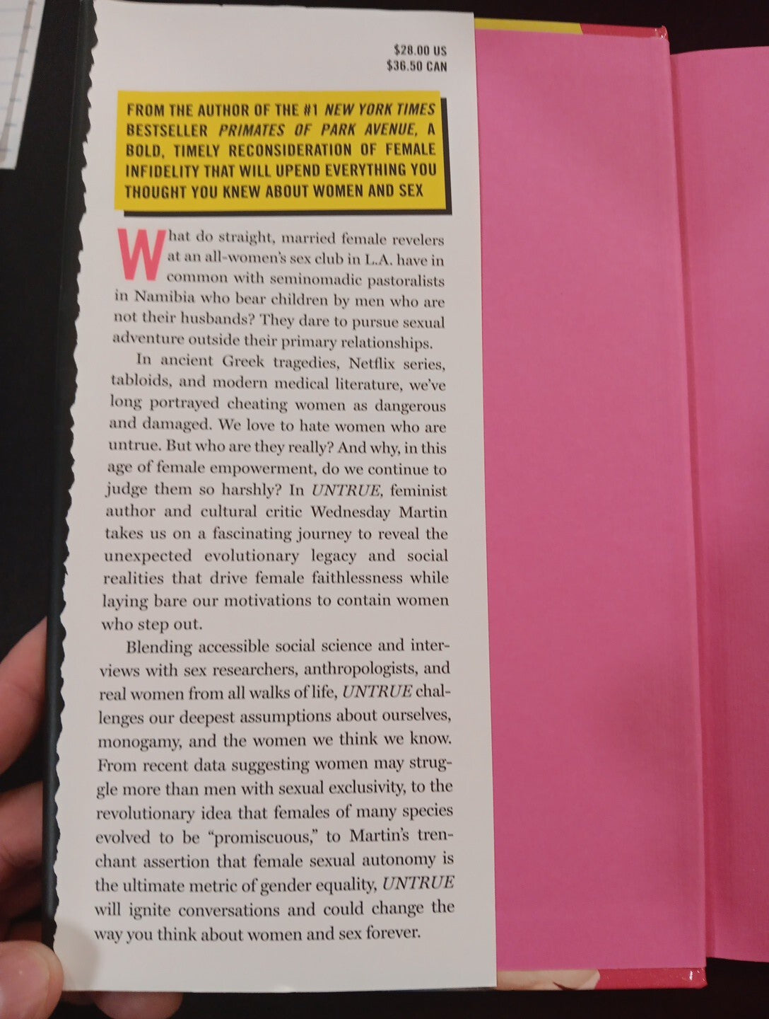 Untrue : Why Nearly Everything We Believe about Women, Lust, and Infidelity...