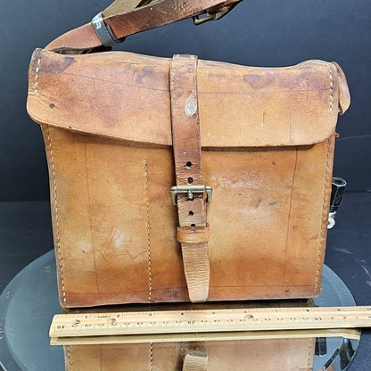 Automatic Electric West Test Set Lineman Phone 1950s W/ Leather Case D-780536-A