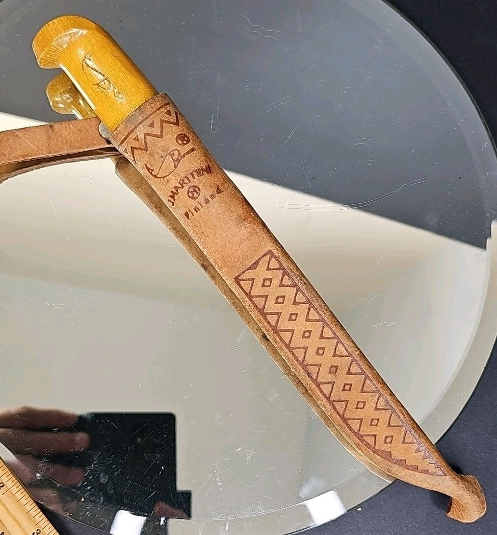 Marttiini Finland Authentic Rapala Fixed Blade Fish Fillet Knife With Sheath WOW