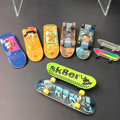 Finger Boards As Shown. 3pcs Tech Deck, 2pcs Star Wars. See Photos. Total 9pcs