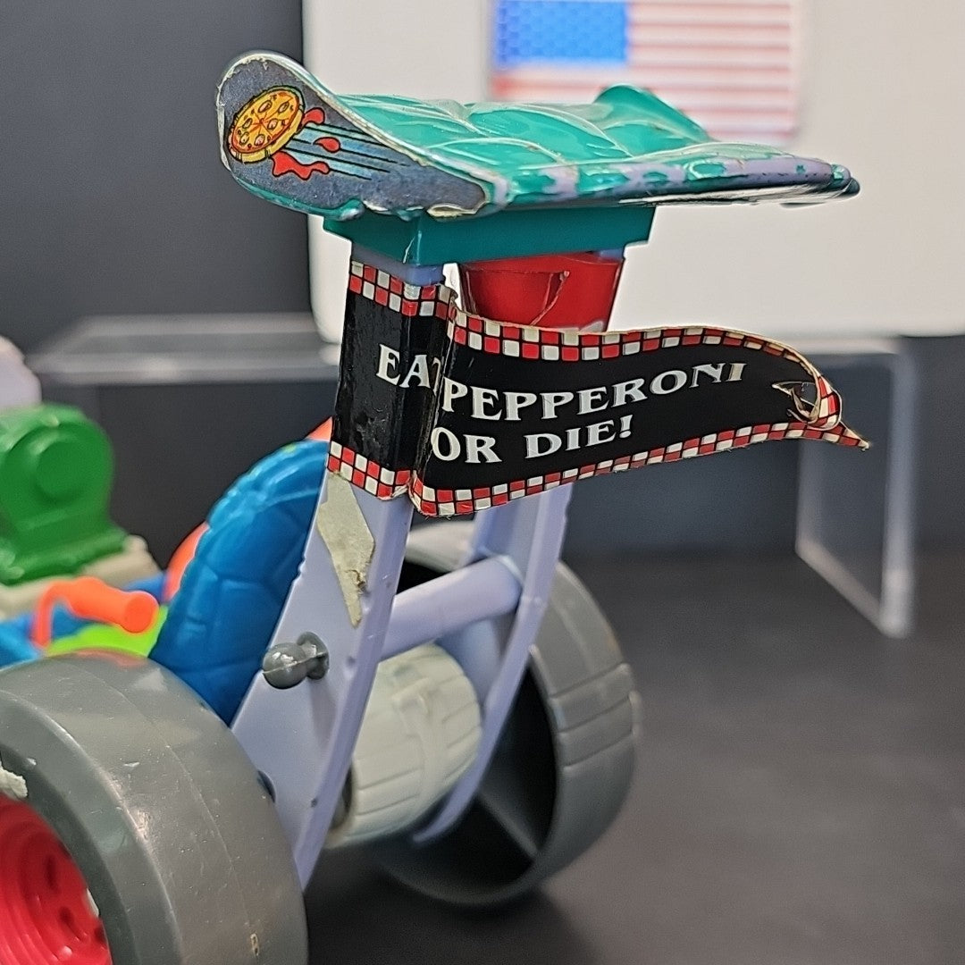 Teenage Mutant Ninja Turtles TMNT Sewer Dragster Vehicle Only 1990 - Vintage