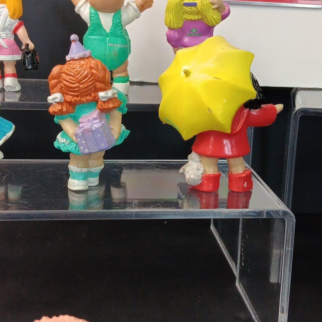 12pcs Cabbage Patch Action Figures Small Babies CPK Vintage Cake Toppers CN