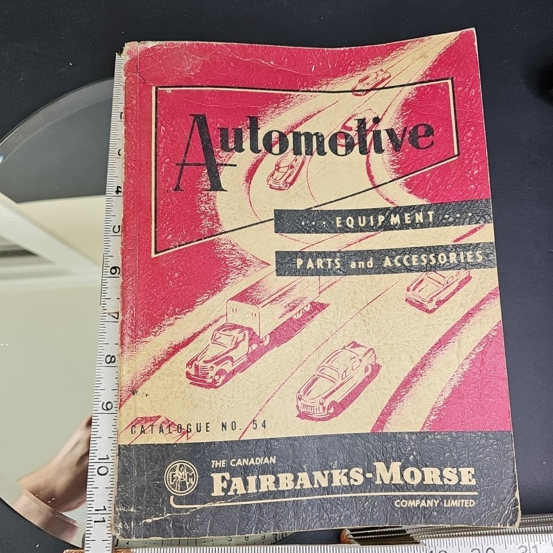 1937-53 Fairbanks-Morse Automotive Equipment and Accessories Catalogue No. 54