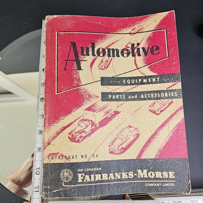 1937-53 Fairbanks-Morse Automotive Equipment and Accessories Catalogue No. 54