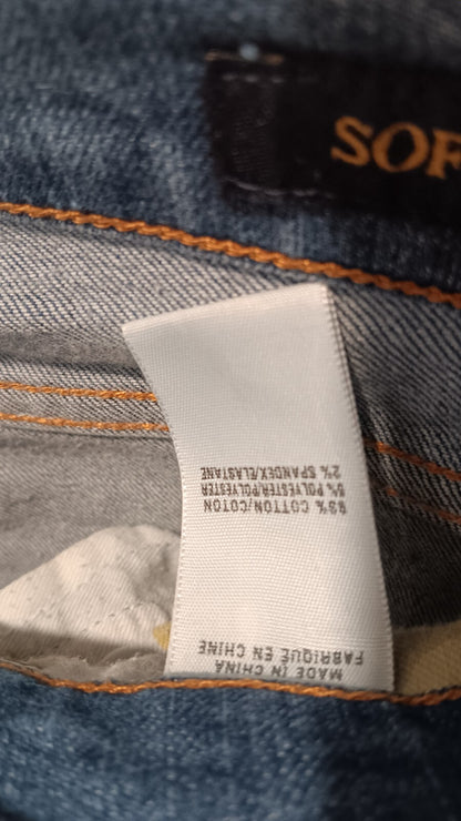 Size 6 / 28 Lucky Brand Sofi Capri Womens Jeans Stretchy CN