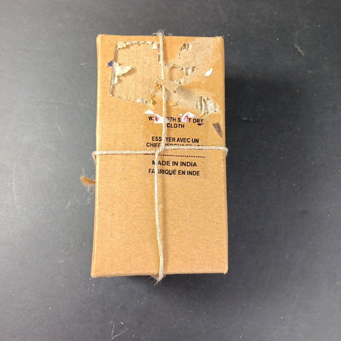 4 X Metal Napkin Ring Holders With Box Made In India