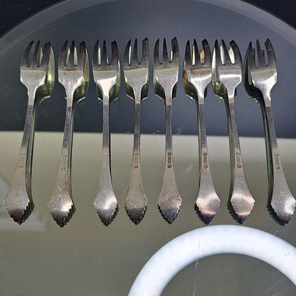 Gero 90 Collectible Forks Set Of 8pcs 5.5inch Netherlands