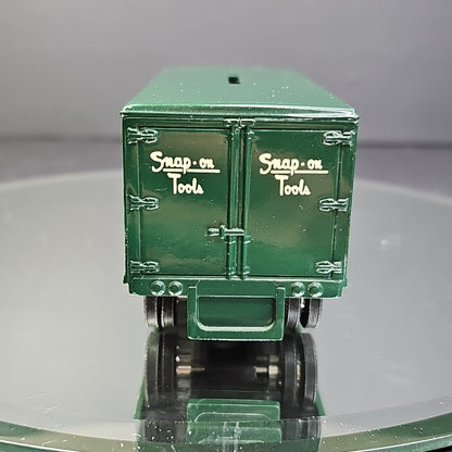 Ertl Snap-On 1948 Diamond T Tractor Trailer Die-Cast Metal Coin Bank Read