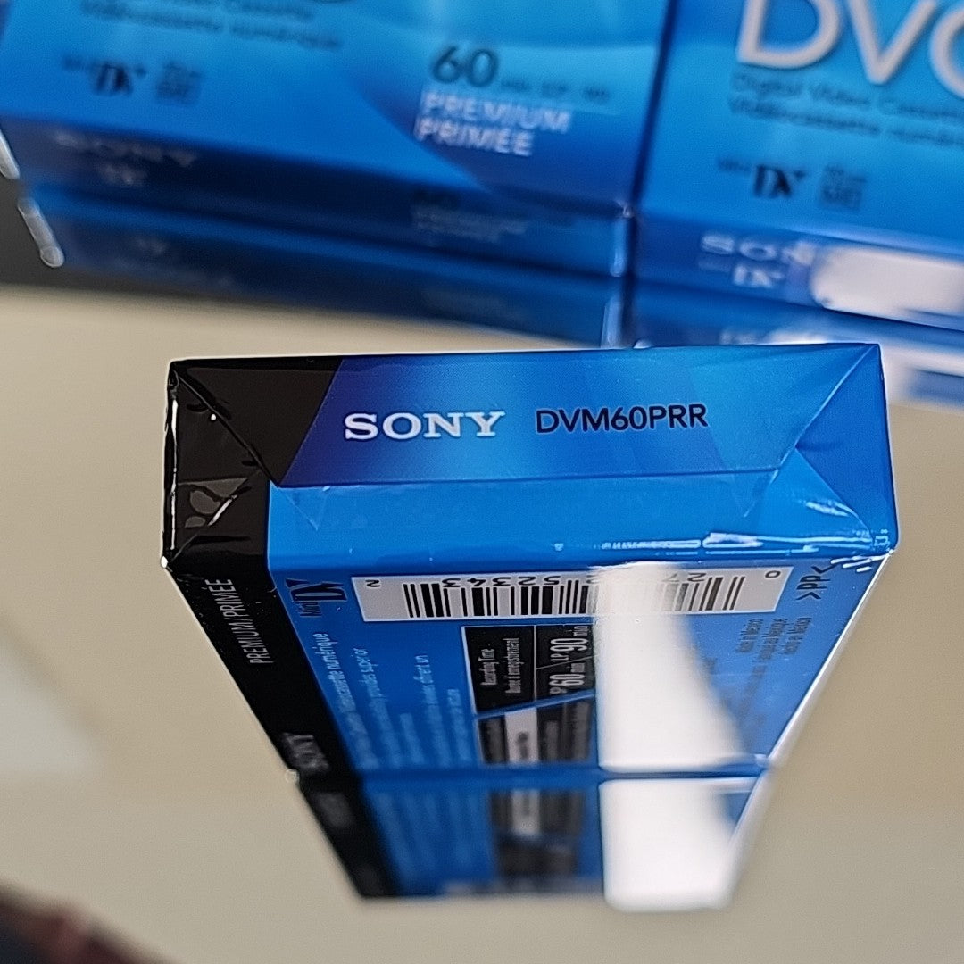 6pack Sony DVM60PRR Premium Mini Video Tape New And Sealed