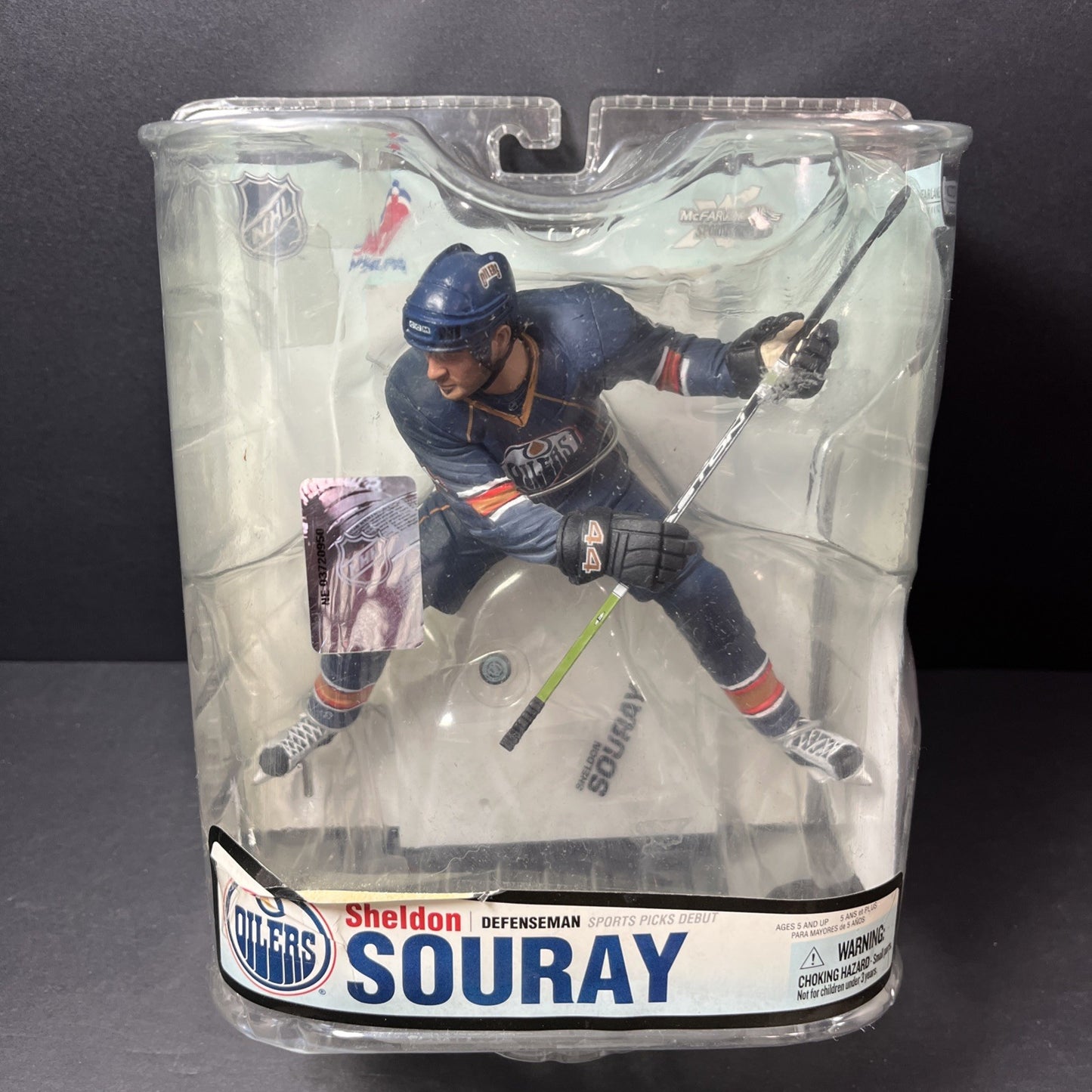 2008 McFarlane’s Sports Picks Sheldon Souray Edmonton Oilers NHL Hockey CN