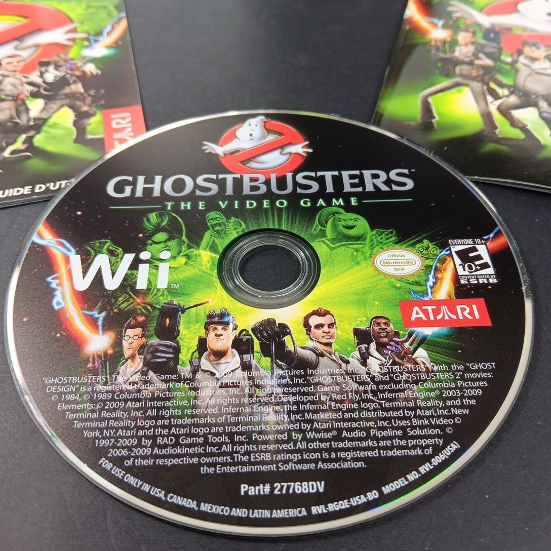 Ghostbusters: The Video Game (Nintendo Wii 2009) complete EN/FR Made In USA